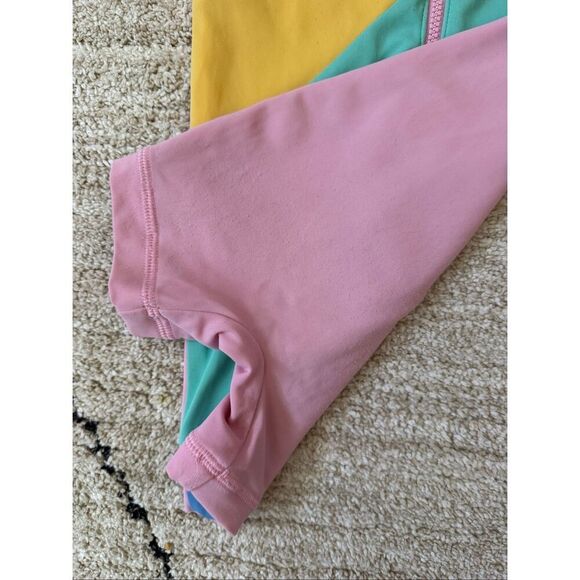Hanna Andersson 18-24 Months Baby Girl Swim Suit Rash Guard Romper - Picture 4 of 5